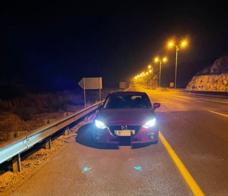 ضبط شاب فلسطيني بسرقة سيارة 